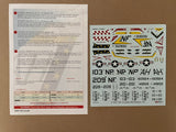 AVI print 1/72 scale F-8E Crusader MiG Maters Pt.I decals - 72006
