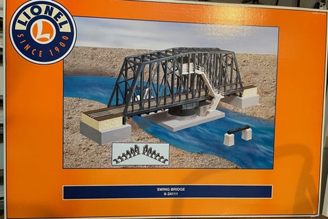 Lionel 6-24111 O Scale Swing Bridge New Old Stock , never opened