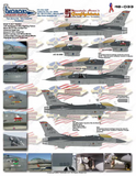 TwoBobs 1/48 scale decals F-18C Blk 52 Mountain Home's Gunfighter - 48-033