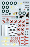 Iliad 1/48 scale MiG-19/Shenyang J-6 decals - 48005