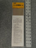 Central Valley Model Works HO Scale Code 83 CVT #8 Left Switch Kit - 2881