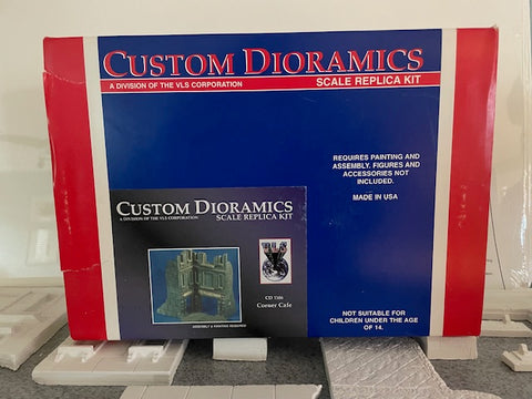 Custom Dioramics 1/35 Scale Corner Cafe - CD1106 kit