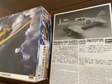 Hasegawa 1/32 scale Mitsubishi J2M2 Raiden (Jack) prototype kit 08227 Bad decals