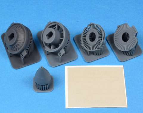 Hypersonic Models 1/48 Resin F-86 J47 Engine Front (for ClearProp) HMR48069