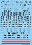 Caracal Models 1/48 decals B-58 Hustler- CD48059 re-print!