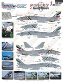 TwoBobs 1/48 scale F-14D VF-2 OIF Bounty Hunters decal sheet - 48-112
