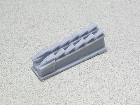 Wolfpack 1/32 scale resin Ki61-I Hien Exhaust set for Hasegawa - WPD32002