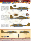 Aeromaster 1/48 scale Best Sellers Black Widows, Part II decals - 48-629