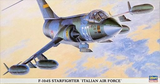Hasegawa 1/48 scale F-104S Starfighter Italian Air Force kit 09402