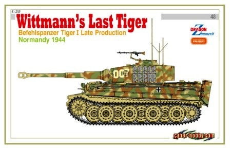 Dragon 1/35 Scale Wittmann's Last Tiger Late Production - kit #6610 ltd edition