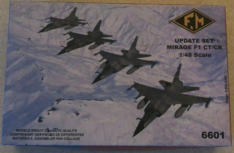 Fonderie Miniature 1/48 resin Mirage F1 CT/CR update set - 6601
