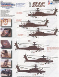 TwoBobs 1/48 scale AH-64D OIF Apaches decal sheet - 48-085