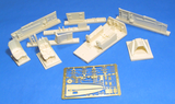 EagleParts 1/32 Scale Fw 190 Dora Series Cockpit detail for Hasegawa - #40-32