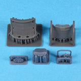 Hypersonic 1/48 scale F-104 Drag Chute Bay and Canister for Kinetic - HMR48068