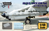 Wolfpack 1/48 scale resin AN/ALQ-184(V) ECM Pod for A-10/F-4G - WP48019