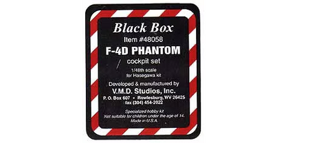 Black Box 1/48 resin F-4D Phantom Cockpit set for Hasegawa - 48058