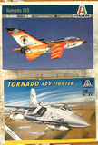 Italeri 1/48 Scale Tornado IDS & ADV Fighter 2 kit lot: 2648 & 836