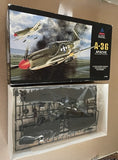 Accurate Miniatures 1/48 scale North American A-36 Apache aircraft kit #3401
