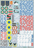 Begemot 1/32 scale decals for Mikoyan MiG-29 part 1 - 32-003