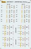 TwoBobs 1/48 scale AIM-120B/C and AGM-88 Missile Markings decal sheet - 48-095