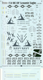TwoBobs 1/48 scale decals F/A-18E VFA-115 OIF Screamin' Eagles - 48-060