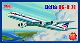 Minicraft 1/144 scale Delta DC-8-71 - 14521 aircraft kit