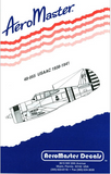 Aeromaster 1/48 decal sheet USAAC 1938-1941 (P-35, P-35A P-36A, P-40B) - 48-055