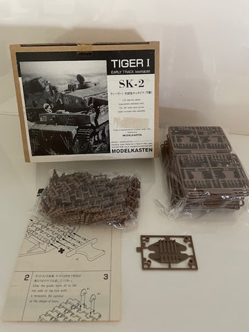 Modelkasten 1:35 Injection Plastic Tracks for Tiger I Early Track - part #SK-2