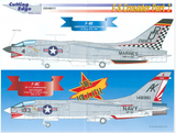 Cutting Edge 1:48 scale F-8 Crusader, Part 2 decal sheet - CED48211