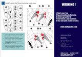 Wolfpack 1/48 scale resin F-22A Raptor Nozzle set for Academy - WP48052