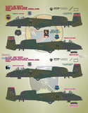Bullseye 1/48 Decals 48054 A-10A Thunderbolt II Big Ass Warthog Sheet for GWH