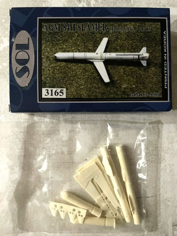 SOL 1/48 resin cast AGM-84H Slamer (F-15,16,18) 24pcs - 3165