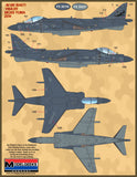 Furball 1/48 decals USMC Jump Jets Pt II Options for 16 AV-88 Harrier IIs 48-100