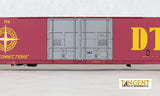 Tangent HO 25046-02 DT&I Del. 1970 Magenta 86′ DPD Box Car Rd# 26817
