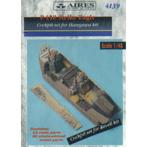 Aires 1/48 scale resin F-15E Strike Eagle Cockpit kit set for Hasegawa - 4139