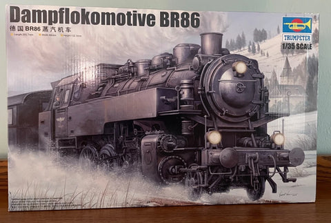 Trumpeter 1/35 Scale BR86 Dampflokomotive #00217