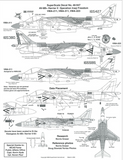 SuperScale 1:48 Decals AV-8B+ Harrier IIs, Op. Iraqi Freedom - 48-947