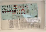 Hasegawa 1/48 British Phantom FGR Mk.2 - kit 07016 inner bags sealed