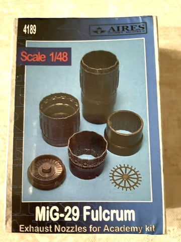 Aires 1/48 scale MiG-29 Fulcrum Exhaust Nozzles for Academy - 4189