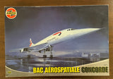 Airfix 1/72 scale BAC Aerospatiale Concorde kit 09005 minor shelf wear