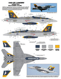 Dash Two 1/32 decals 32-001 Whidbey Growler CAGS E/A-18G Growlers for Trumpeter