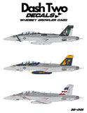 Dash Two 1/32 decals 32-001 Whidbey Growler CAGS E/A-18G Growlers for Trumpeter