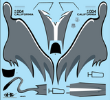 Speed Hunter Graphics 48024 1/48 Decal for F-15 Heritage Eagles