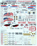 Speed Hunter Graphics 48033 1/48 decal Heritage Phantoms (F-4C F-4D F-4E F-4G)