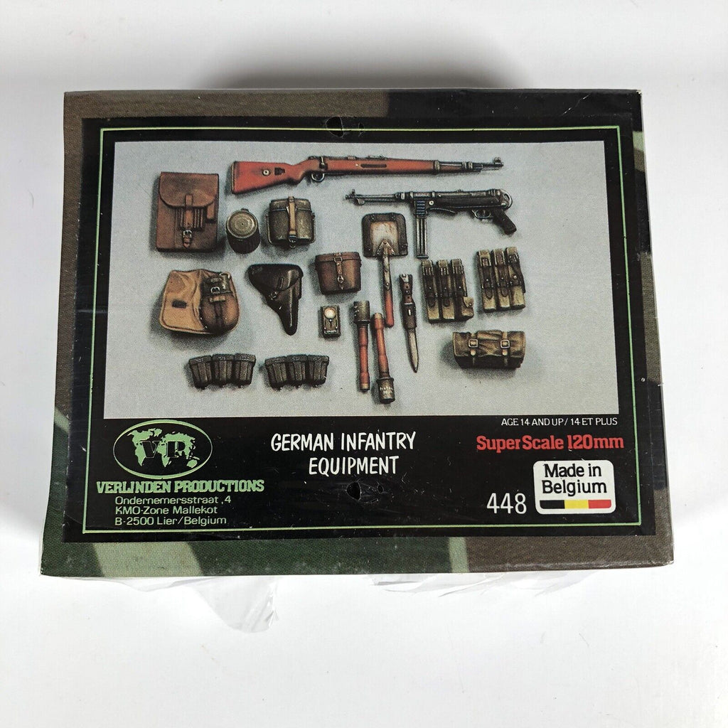 Verlinden 1/16 (120mm) Scale German Infantry Equipment #448 - NOS ...