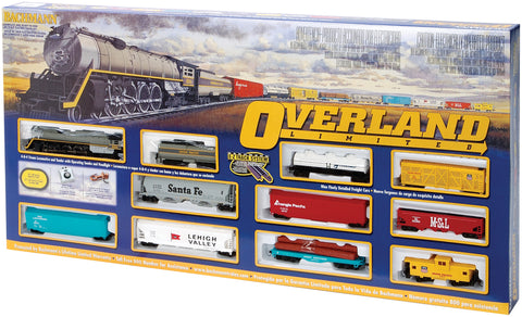 Bachmann #00614 HO Scale Overland Limited - Union Pacific - Train Set