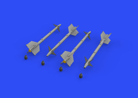 Brassin 1/32 Scale Set of 4 US AIM-9M/L Missiles - #632141