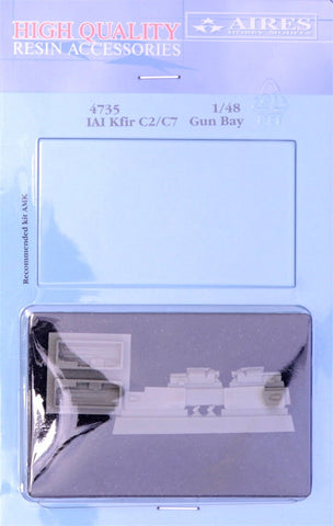 Aires 1/48 resin IAI Kfir C2/C7 gun bay - 4735 for AMK kits