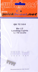 Quickboost 1/72 resin Be-12 landing lights for Modelsvit - QBT-72564 Quickboost 1/72 resin Be-12 landing lights for Modelsvit - QBT-72564