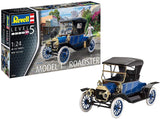Revell 1/24 Scale #07661 Ford T Roadster (1913) Plastic Kit